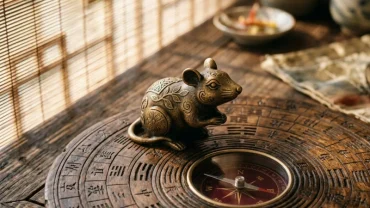 La bàn phong thủy và tượng chuột đồng giúp gia chủ tìm hiểu tuổi tý xung khắc với tuổi nào để tránh rủi ro