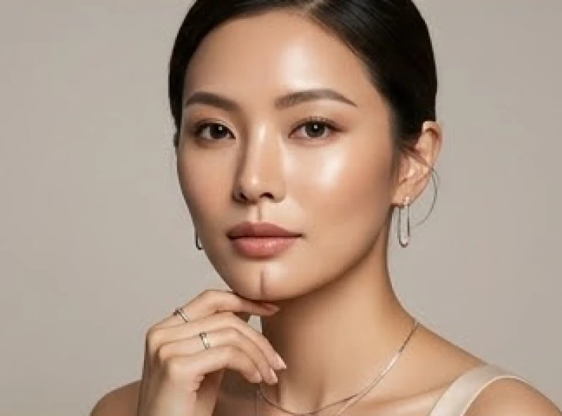 Người phụ nữ sang trọng với tướng cằm chẻ thanh tú tỏa ra năng lượng tự tin và khả năng làm chủ cuộc sống