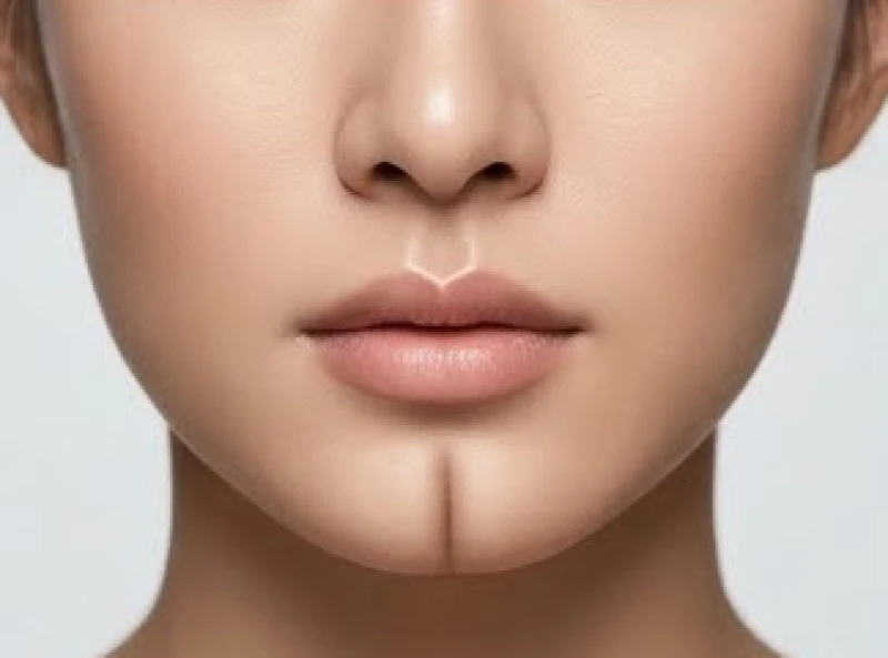 Rãnh cằm chẻ sâu hằn rõ trên khuôn mặt ngay cả khi thả lỏng cơ biểu hiện cá tính mạnh mẽ và quyết đoán