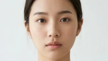 Khuôn mặt phụ nữ có tướng cằm nhọn thanh tú và đường nét hài hòa theo nhân tướng học