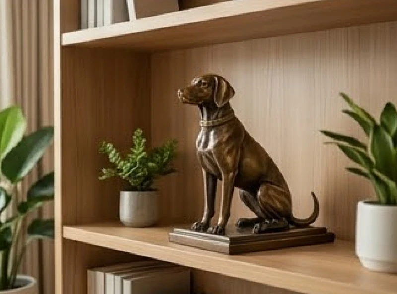 Những điều cấm kỵ trong phong thủy với tuổi Ngọ: cách hóa giải 10 Tượng chó bằng đồng trang trí trên kệ tủ giúp kích hoạt vượng khí Tam hợp