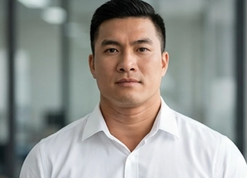 Đàn ông sở hữu trụ cổ to khỏe cùng ba nếp gấp rõ nét toát lên tướng mạo điềm tĩnh.