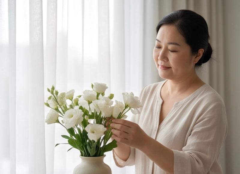 Nét đẹp đôn hậu của người phụ nữ có tướng hai cằm mang lại cảm giác bình yên và đáng tin cậy