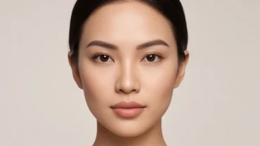 Nữ giới sở hữu tướng mặt tam giác ngược với vầng trán rộng và chiếc cằm vát nhọn thanh tú