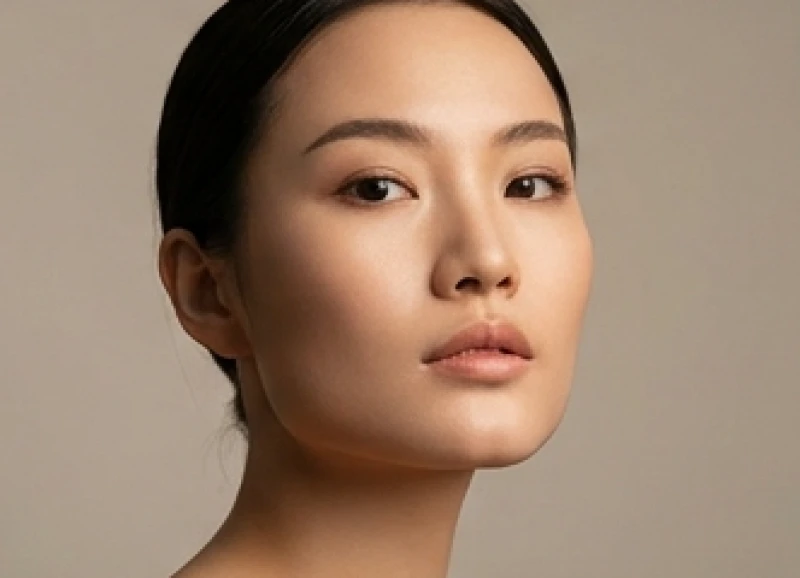 Rãnh chia đôi nằm chính giữa cằm tạo nên điểm nhấn sắc sảo trên khung nền xương hàm góc cạnh.
