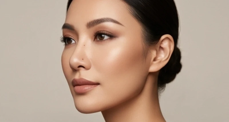 Nốt ruồi ở mũi bên phải nữ: Luận tướng số theo vị trí 1 Gương mặt phụ nữ thể hiện sự nhiệt huyết và đường tài lộc qua nốt ruồi ở cung tài bạch