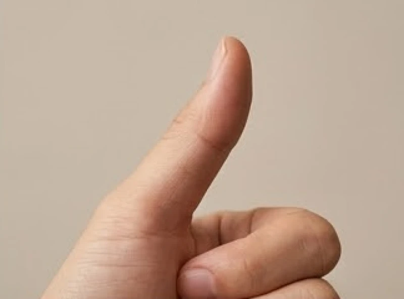Xem tướng ngón tay: Quy tắc nam nữ và mốc đo tỷ lệ chuẩn 2 Cận cảnh các ngón tay được mở rộng trên một mặt phẳng để quan sát tỷ lệ đại diện cho tài bạch và sự nghiệp