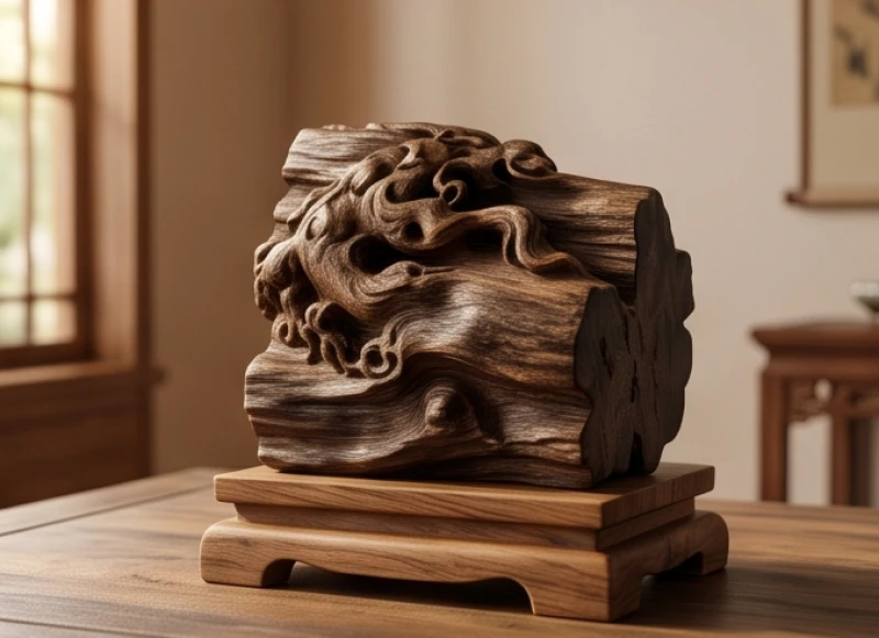 Linh vật phong thủy tuổi Mão: danh sách kiêng kỵ và cách an vị 7 Bức tượng linh vật tạc từ khối gỗ trầm hương nguyên bản tỏa ra vẻ đẹp mộc mạc và tĩnh tại