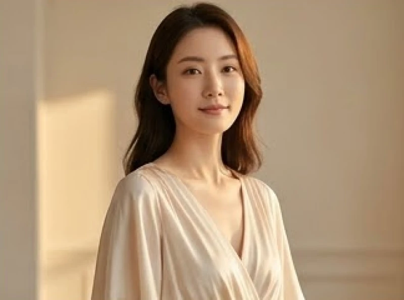 Tướng phụ nữ vai xuôi mang lại vẻ đẹp dịu dàng, mong manh và đầy cuốn hút trong bộ váy nhẹ nhàng