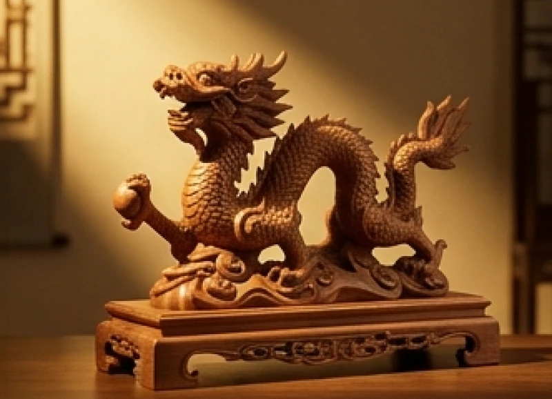 Tượng Rồng phong thủy tuy mang ý nghĩa đại cát nhưng lại xung khắc mạnh mẽ với tuổi Tuất