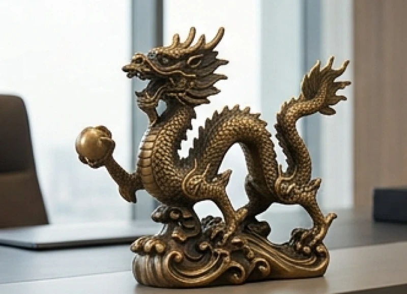 Linh vật phong thủy tuổi Tý: Chọn nạp âm và cách tẩy uế 5 Tượng rồng nhả ngọc uy dũng vươn cao đón lấy sinh khí từ bầu trời đại diện cho năng lượng Tam hợp