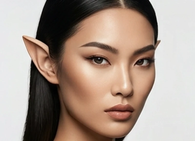 Tướng tai vểnh: Ý nghĩa tướng số nam nữ và 3 cách cải thiện 5 Dáng tai yêu tinh với phần chóp sụn nhọn vươn cao vểnh ra ngoài tạo nên vẻ đẹp sắc sảo