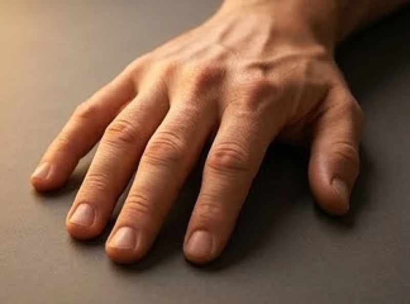Bàn tay hình Thổ có cấu trúc xương to, vuông vức và các ngón tay ngắn chắc nịch
