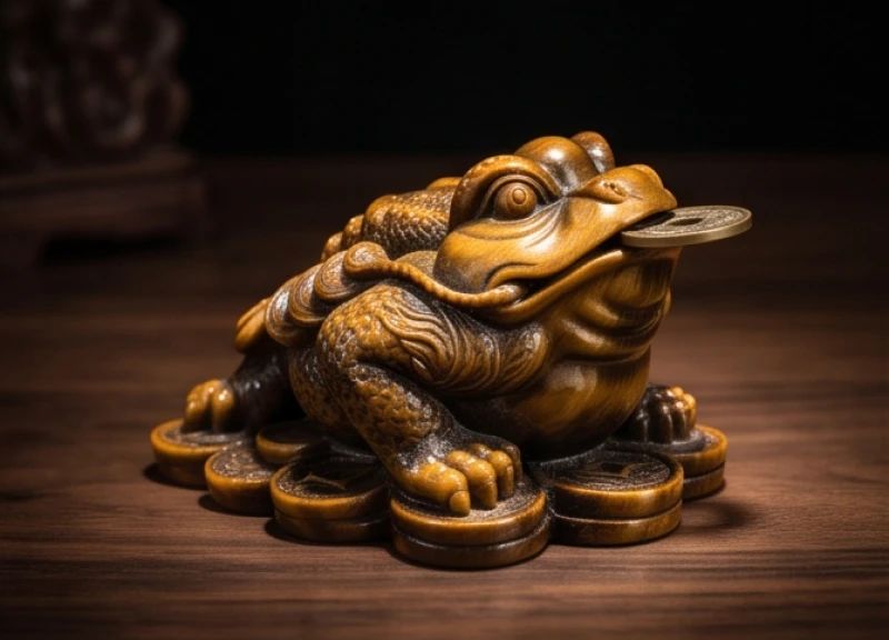 Vật phẩm phong thủy cho tuổi Tý: Bản mệnh và phương vị bài trí 3 Tượng Thiềm Thừ phong thủy quay đầu vào trong để giữ tài lộc cho gia chủ