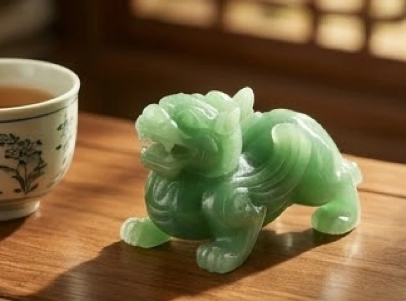 Tỳ Hưu phong thủy tuổi Thìn: chọn màu nạp âm và cách an vị 4 Tỳ hưu bằng thạch anh xanh hợp mệnh Hỏa cho tuổi Giáp Thìn