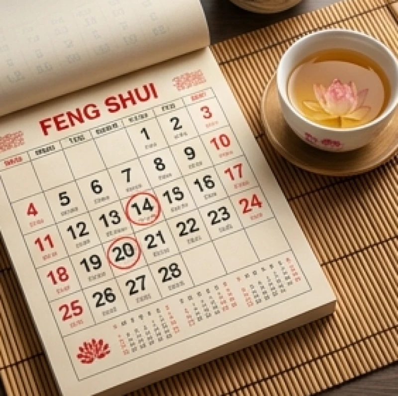 Cuốn lịch vạn niên giấy được đánh dấu cẩn thận ở những ngày quan trọng
