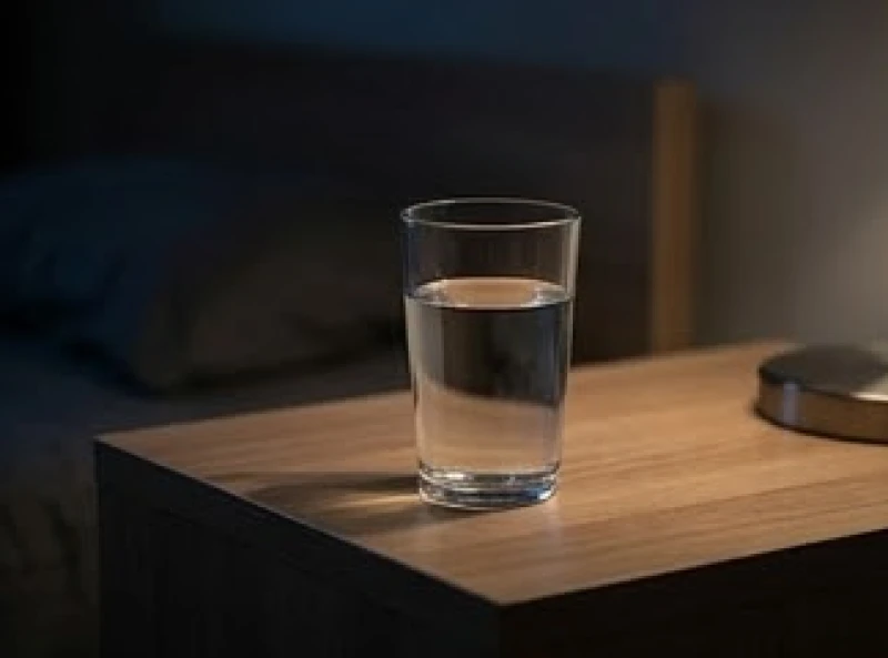 Uống một ly nước lọc ngay khi thức dậy giúp trung hòa năng lượng Hỏa và xoa dịu thần kinh