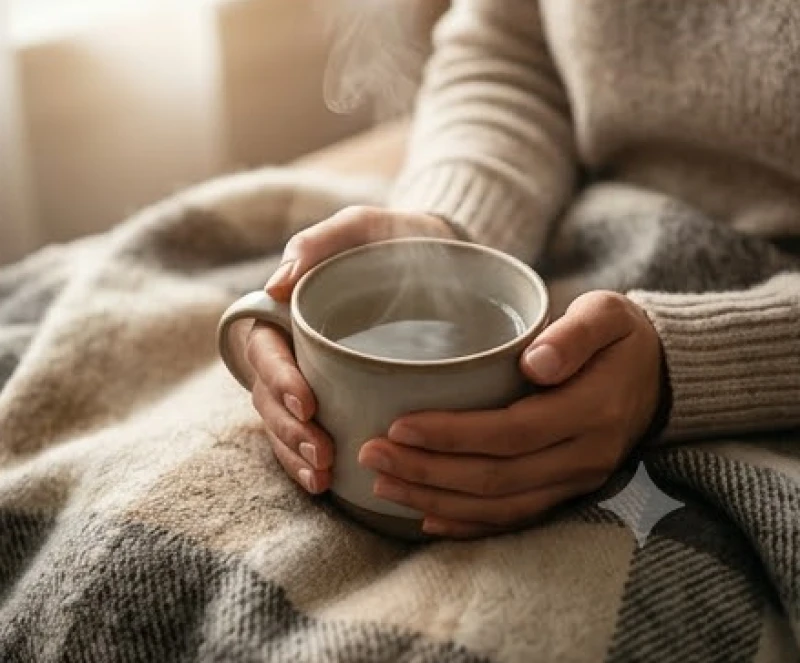 Mơ thấy chồng: Tra cứu điềm báo, con số và cách giải tỏa lo âu 5 Đôi bàn tay nhẹ nhàng nâng ly nước nóng tĩnh tâm sau một cơn ác mộng căng thẳng