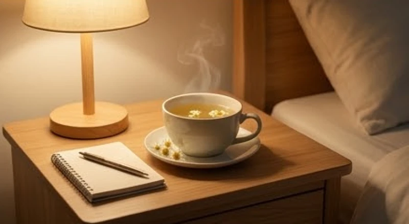 Tách trà hoa cúc ấm nóng giúp xoa dịu tinh thần sau cơn ác mộng mơ thấy ong vàng rượt đuổi