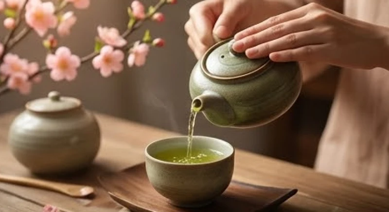 Thưởng thức trà an thần trong không gian yên tĩnh giúp duy trì sự bình tĩnh trước mọi biến động