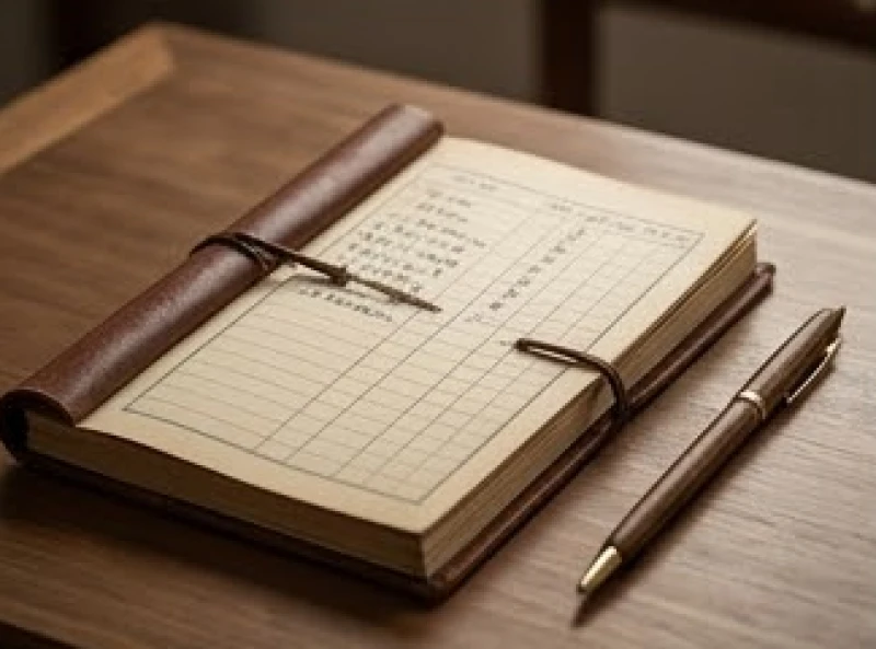 Tử vi trọn đời tuổi Mậu Thìn 1988 nữ mạng: Lộ trình vận mệnh 9 Cuốn sổ tay bọc da ghi chép tài chính và chiếc bút trầm hương nhắc nhở cẩn trọng trong quyết định tiền bạc