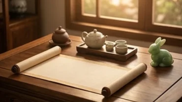 Bản đồ tử vi và các vật phẩm phong thủy truyền thống tượng trưng cho vận hạn tuổi mão năm 2027