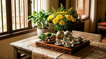 Mâm cúng hạ giải trang nghiêm cùng bài văn khấn bỏ bát hương cũ chuẩn nhất cho gia đình