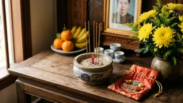 Mâm lễ vật và các bước chuẩn bị cùng bài văn khấn bốc bát hương thần tài chuẩn xác tại nhà