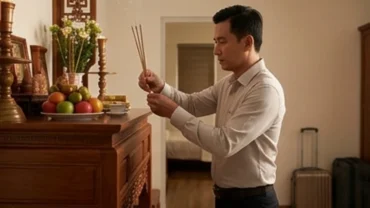 Đọc văn khấn gia tiên khi trở về nhà tạ ơn bình an sau một chuyến đi xa