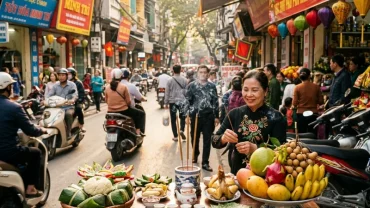 Mâm lễ vật truyền thống và bài văn khấn khai trương quán ăn giúp thu hút tài lộc và may mắn cho công việc kinh doanh
