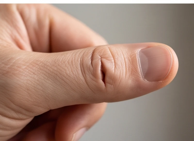 Đường vân mắt phượng bị khiếm khuyết đứt gãy hoặc hở ở phần đuôi ngón tay