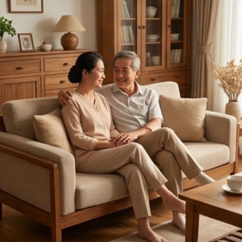 Sự bình yên trong không gian gia đình của người tuổi Quý Hợi sau tuổi 40