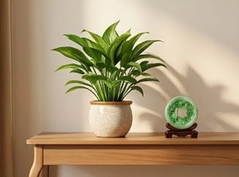 Bày trí vật phẩm phong thủy và cây xanh hợp mệnh nhằm kích hoạt tài lộc cho không gian sống
