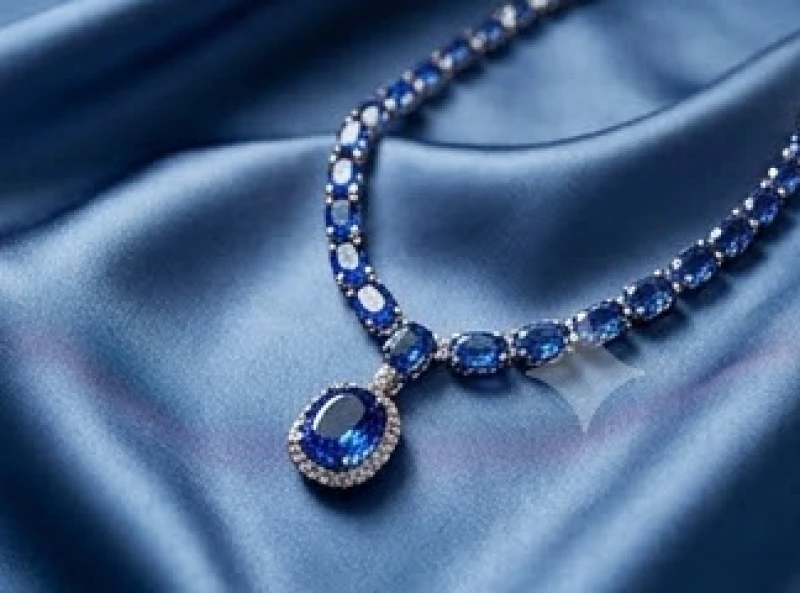 Trang sức đá sapphire xanh lam giúp khuếch đại năng lượng bảo vệ và thu hút tài lộc an khang