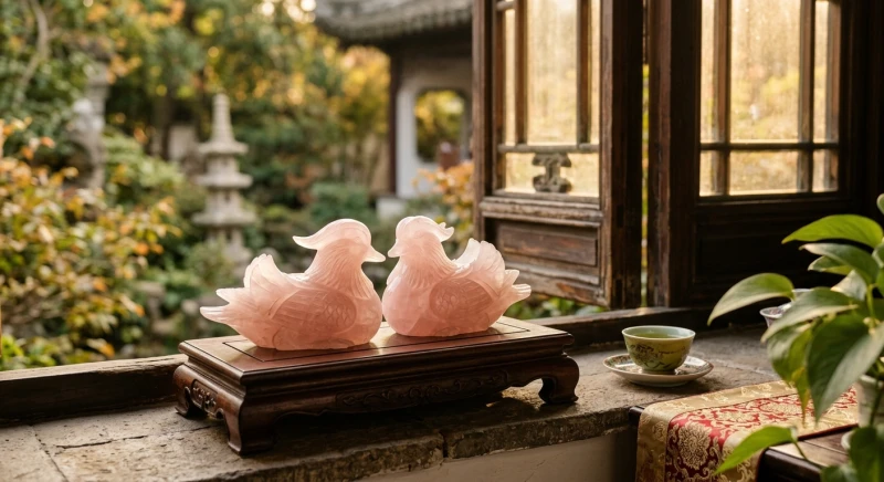 Tình duyên tuổi Dần: hợp khắc và năm cưới hỏi cát lành 12 Đôi chim uyên ương bằng ngọc đặt tại góc Tây Nam giúp kích hoạt năng lượng đào hoa vận