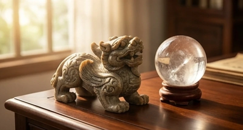 Chọn ngày tốt cho tuổi Thân: Tra cứu năm sinh và mâm cúng 7 Tượng tỳ hưu uy nghi bằng đá tự nhiên kết hợp cùng quả cầu thạch anh giúp trấn trạch và thu hút tài lộc