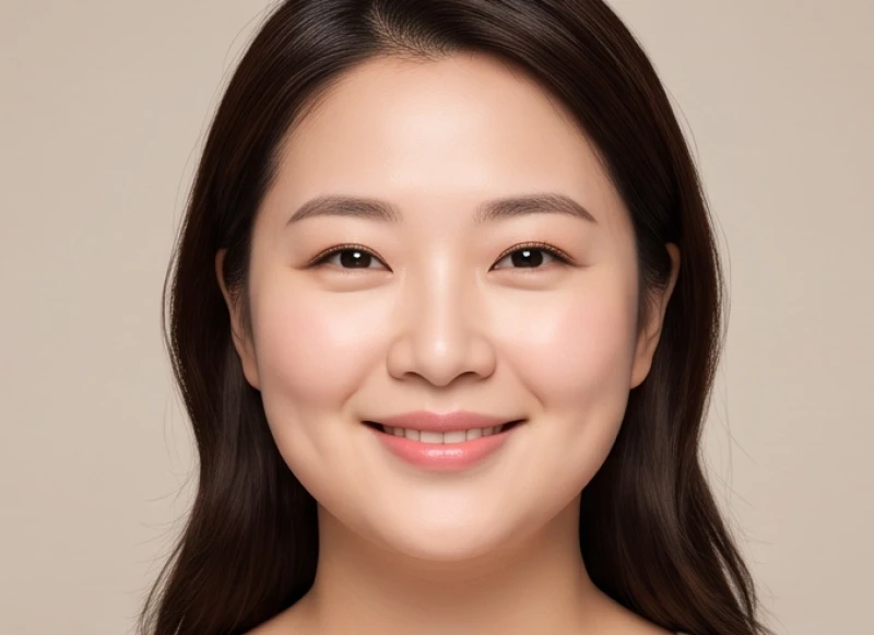 Gương mặt mang đường nét ôn hòa và nụ cười thiện lương đặc trưng của người mang bản mệnh hành Thủy