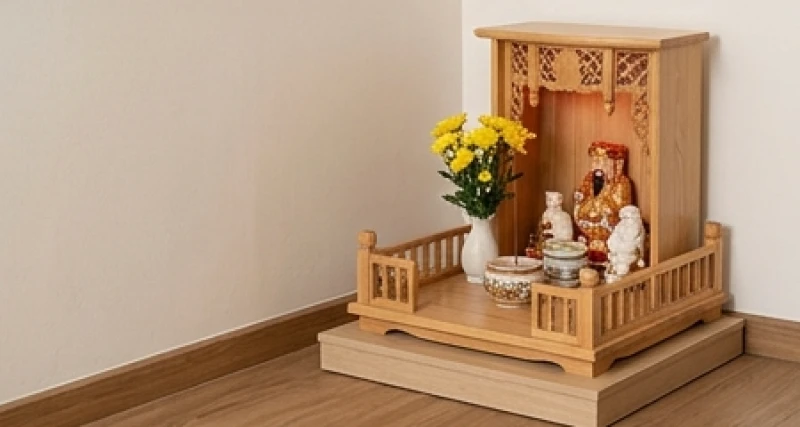 Văn khấn bán hàng hàng ngày: Mẫu bài cúng siêu ngắn dễ thuộc 8 Khu vực đặt bàn thờ luôn được giữ sạch sẽ, gọn gàng và không để đồ vật sinh hoạt lộn xộn hay thú cưng tới gần