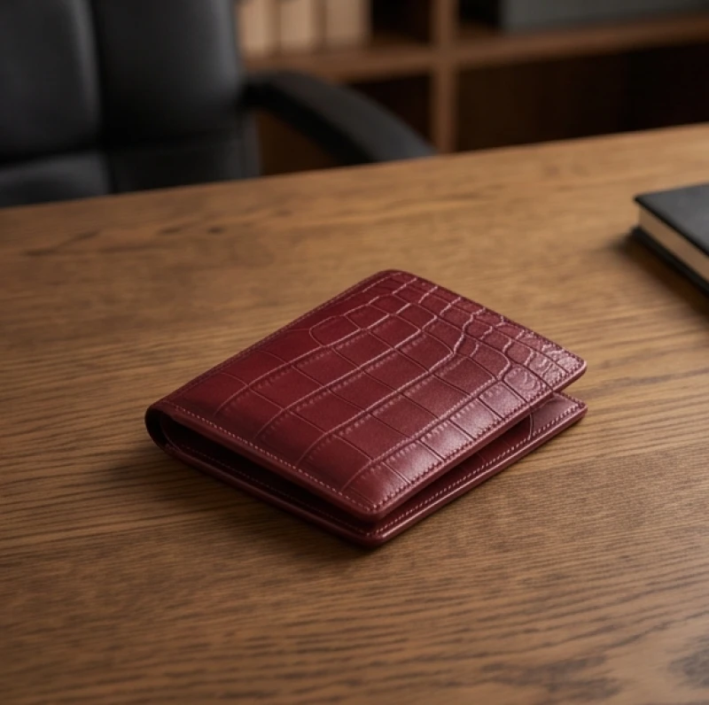 Màu ví hợp tuổi Ngọ: Bảng tra 5 nạp âm và cách khai vận tụ tài 6 Ví da nam dập vân cá sấu màu đỏ rượu vang mang phong cách lịch lãm cho môi trường công sở