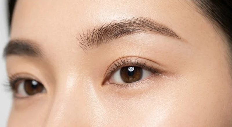 Cung phúc đức trên khuôn mặt: Vị trí, ý nghĩa và cách tu tâm cải vận 14 Cận cảnh vùng bầu mắt đại diện cho cung điền trạch nằm tách biệt hoàn toàn với vùng thái dương