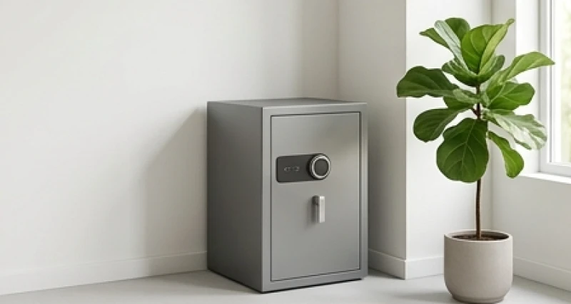 Tài lộc tuổi Thân: Bố trí hướng bàn và phong thủy chiêu tài 8 Két sắt được đặt gọn gàng ở góc kín đáo và cách xa không gian ô nhiễm uế khí