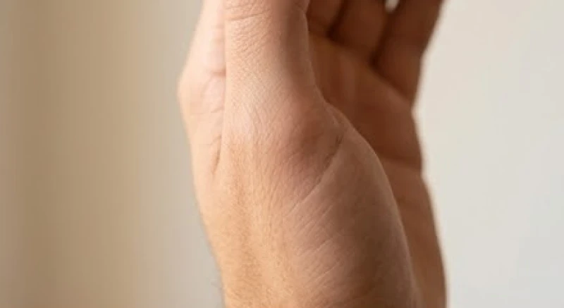 Vị trí các đường vân thẳng đứng nhỏ nằm trên đường Hôn nhân ở mép ngoài gốc ngón út