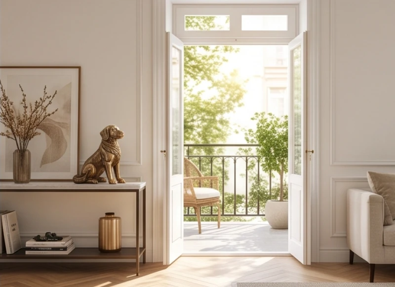 Tượng Con Chó Phong Thủy Hợp Tuổi Tuất: Bảng Giá & Ngũ Hành 7 Tượng chó phong thủy được an vị trang trọng tại góc Minh Tài Vị chéo góc với cửa chính căn nhà