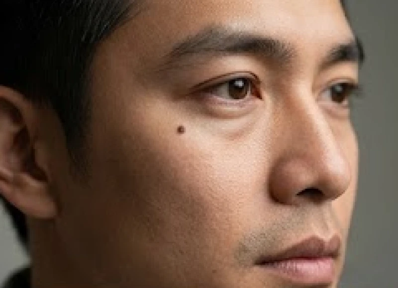 Nốt ruồi lệ ở nam: Ý nghĩa tướng số trái phải và chi phí tẩy 1 Vị trí nốt ruồi lệ nằm ngay dưới bọng mắt của nam giới tạo nên điểm nhấn đặc biệt