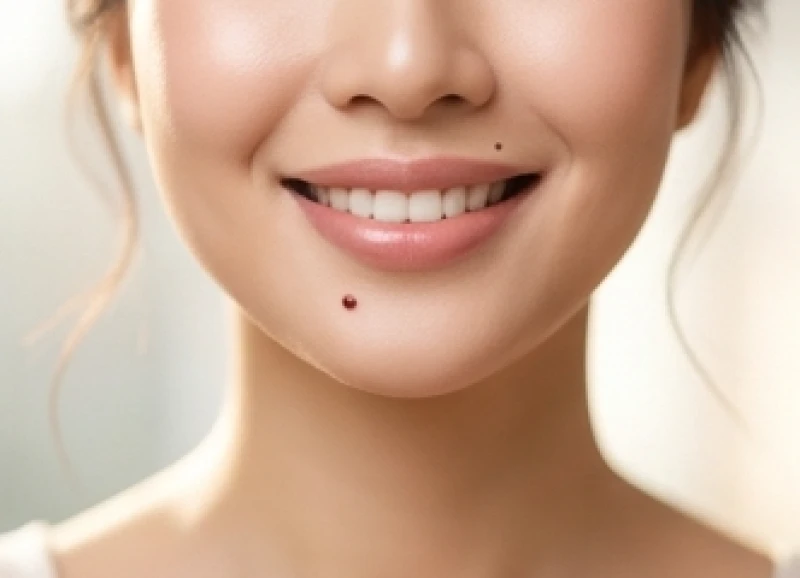 Nốt ruồi dưới cằm nữ: Ý nghĩa tướng số và tiêu chí giữ hay tẩy 1 Gương mặt rạng rỡ của phái đẹp với nốt ruồi dưới cằm nữ tượng trưng cho khả năng tích lũy điền sản