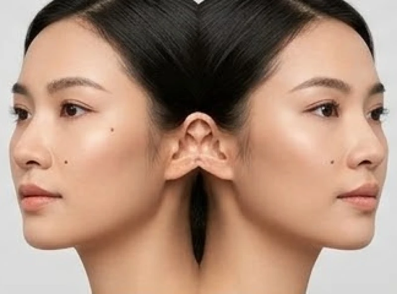 Nốt ruồi ở má gần mũi: Tướng số nam nữ & bảng giá tẩy y khoa 5 Hai góc mặt nghiêng so sánh vị trí nốt ruồi bên má trái và má phải mang ý nghĩa nhân tướng khác nhau