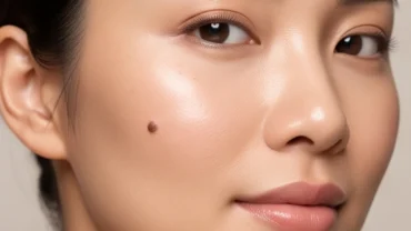 Gương mặt mộc của người phụ nữ sở hữu vị trí nốt ruồi trên mặt không nên xóa mang ý nghĩa tài lộc