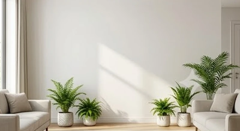 Tranh treo hình con dê hợp tuổi Mùi: Hướng chuẩn & Bảng giá 8 Khoảng tường trống sạch sẽ và ngập tràn ánh sáng đã được đánh dấu sẵn sàng để đón bức tranh linh vật