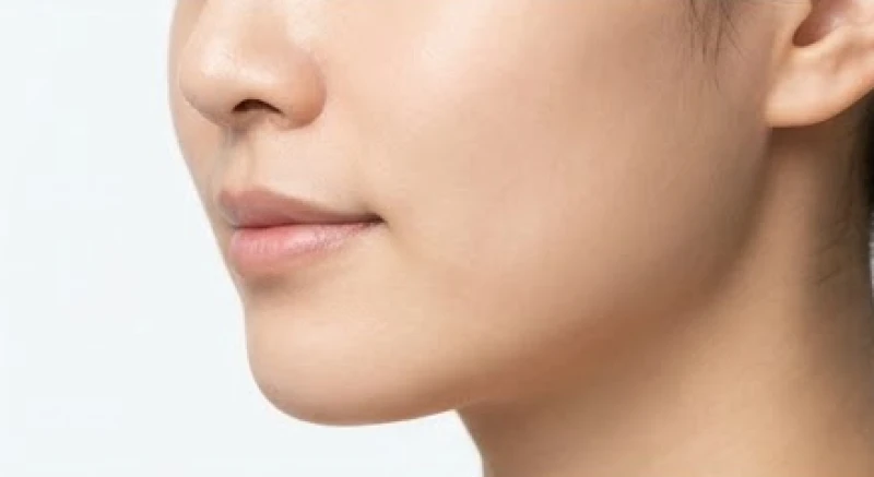 Điểm tiếp giáp giữa cung nô bộc trên khuôn mặt và đường viền cằm dưới có cấu trúc cuộn tròn mềm mại