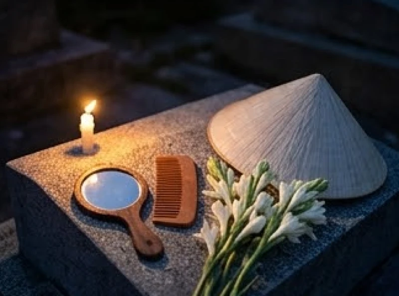 Văn khấn liệt sĩ chuẩn tâm linh: Cách sắm lễ và nghi thức cúng 8 Mâm lễ đặc thù dâng viếng nữ anh hùng Võ Thị Sáu tại Côn Đảo với gương, lược và những cành hoa huệ trắng